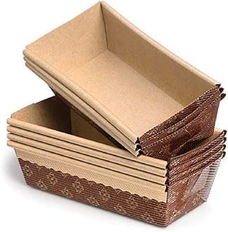 Paper Loaf Pan Liners -5 PCS
