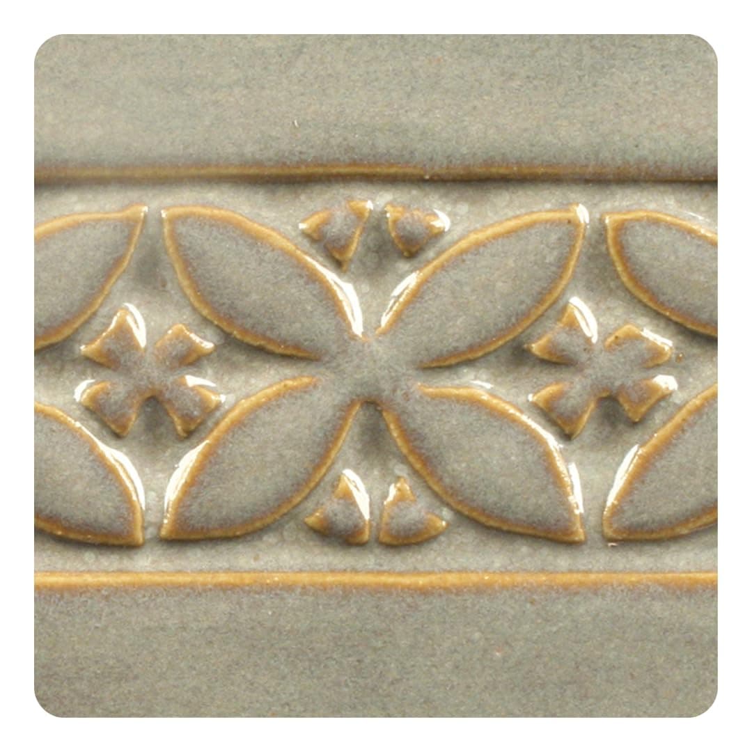 AMACO Potter's Choice PC-34 Light Sepia Gray High Fire Glaze Pint, 16 oz. (473 mL), Layerable Mid-High Fire Cone 5-6 (PC) Liquid Ceramic Pottery Glaze for Bisque