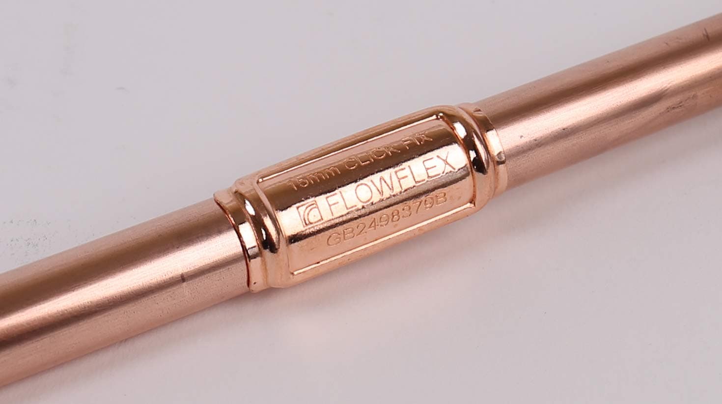 B270.39 Click Fix, Burst Pipe Soldered Repair Patch, Set of 5 Pieces, 15mm, Copper/Brass, 5 Count