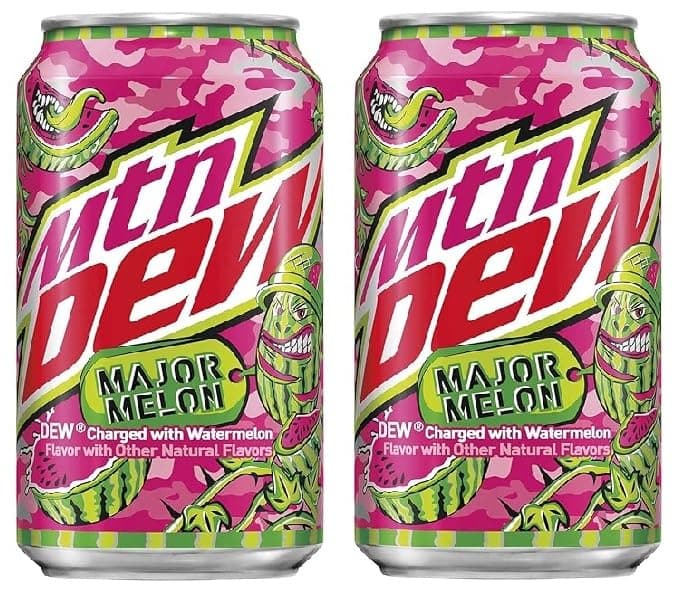 Mountain Dew Major Melon 355 Ml (Pack of 2)