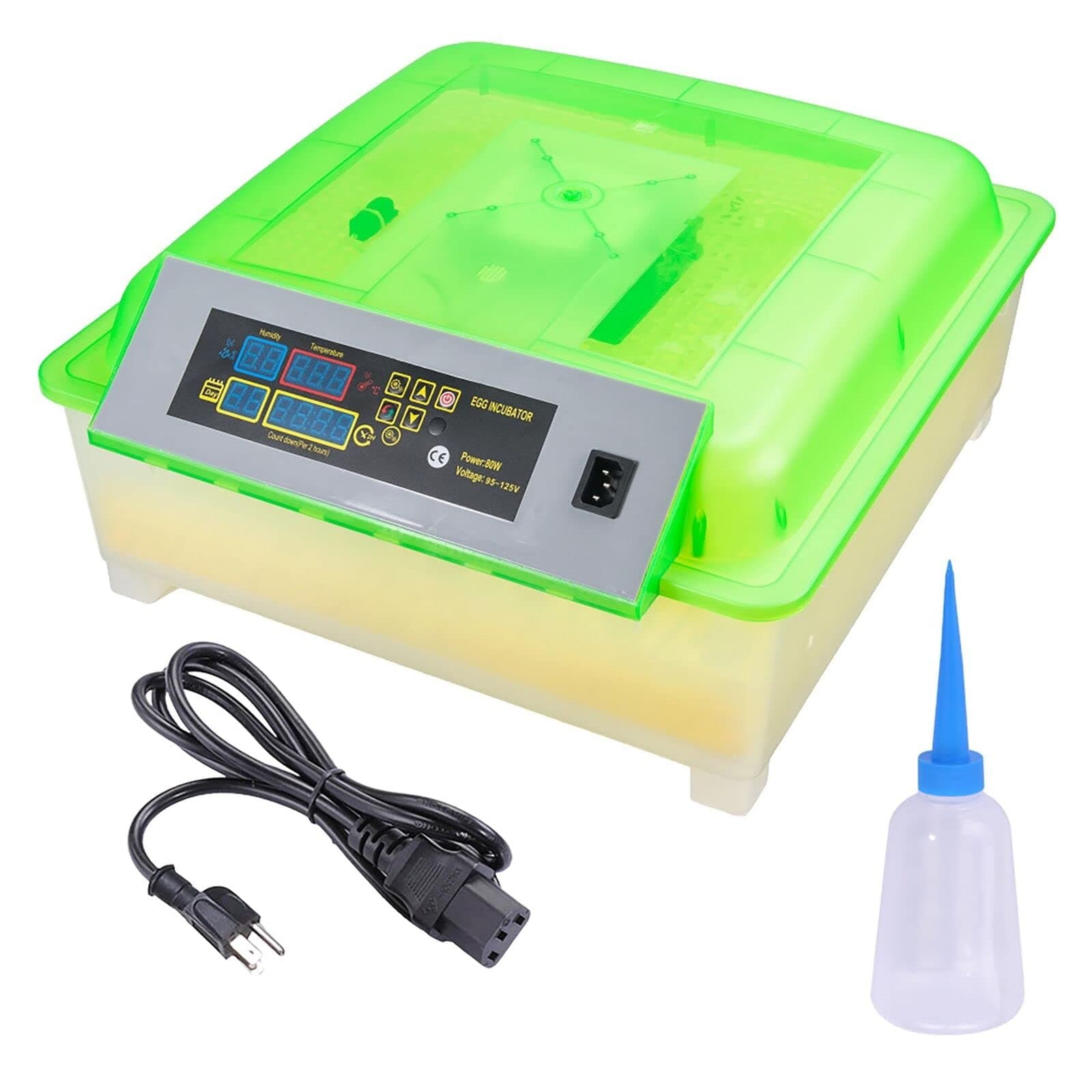 56-Egg Automatic Incubator/Hatcher/Turner with LCD Display