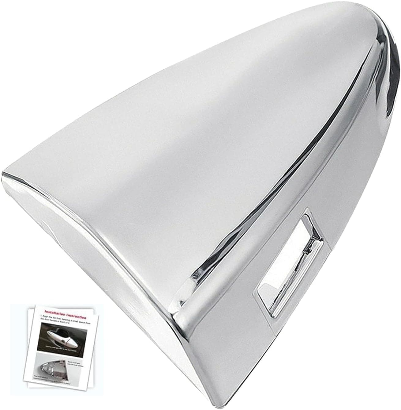 Door Handle Cover Cap Chrome Plated Front Driver Side Compatible with Lexus ES350 2007-2012, LS460 2007-2017, LS600hl 2008-2016