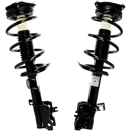 AutoShack Front Complete Struts Coil Springs Assembly Pair of 2 Driver and Passenger Side Replacement for 2008 2009 2010 2011 2012 Nissan Rogue 2.5L AWD FWD CST1004055PR