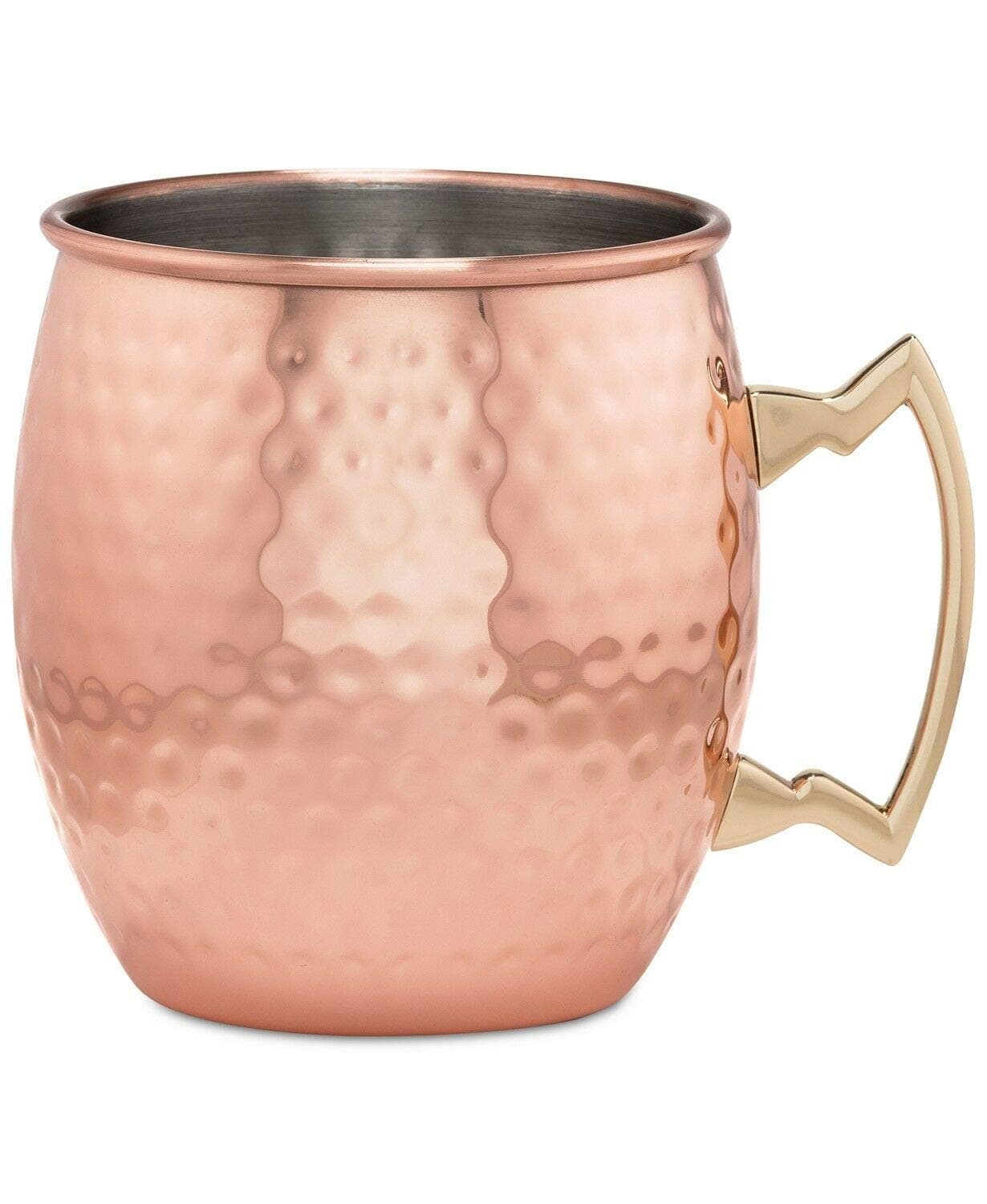 Thirstystone Hammered Copper Moscow Mule Mug with Classic Handle