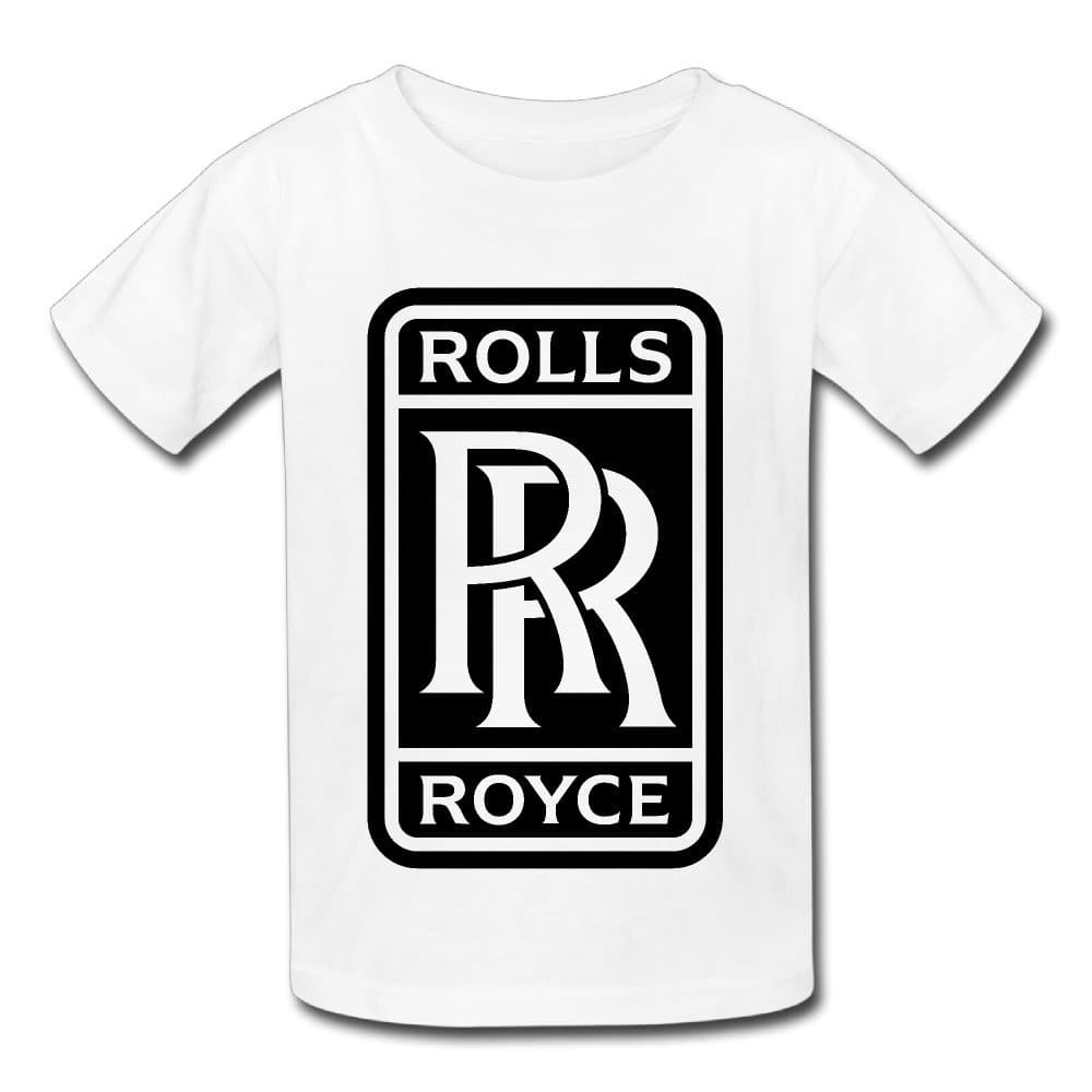 Baby's Rolls Royce Logo T Shirt White