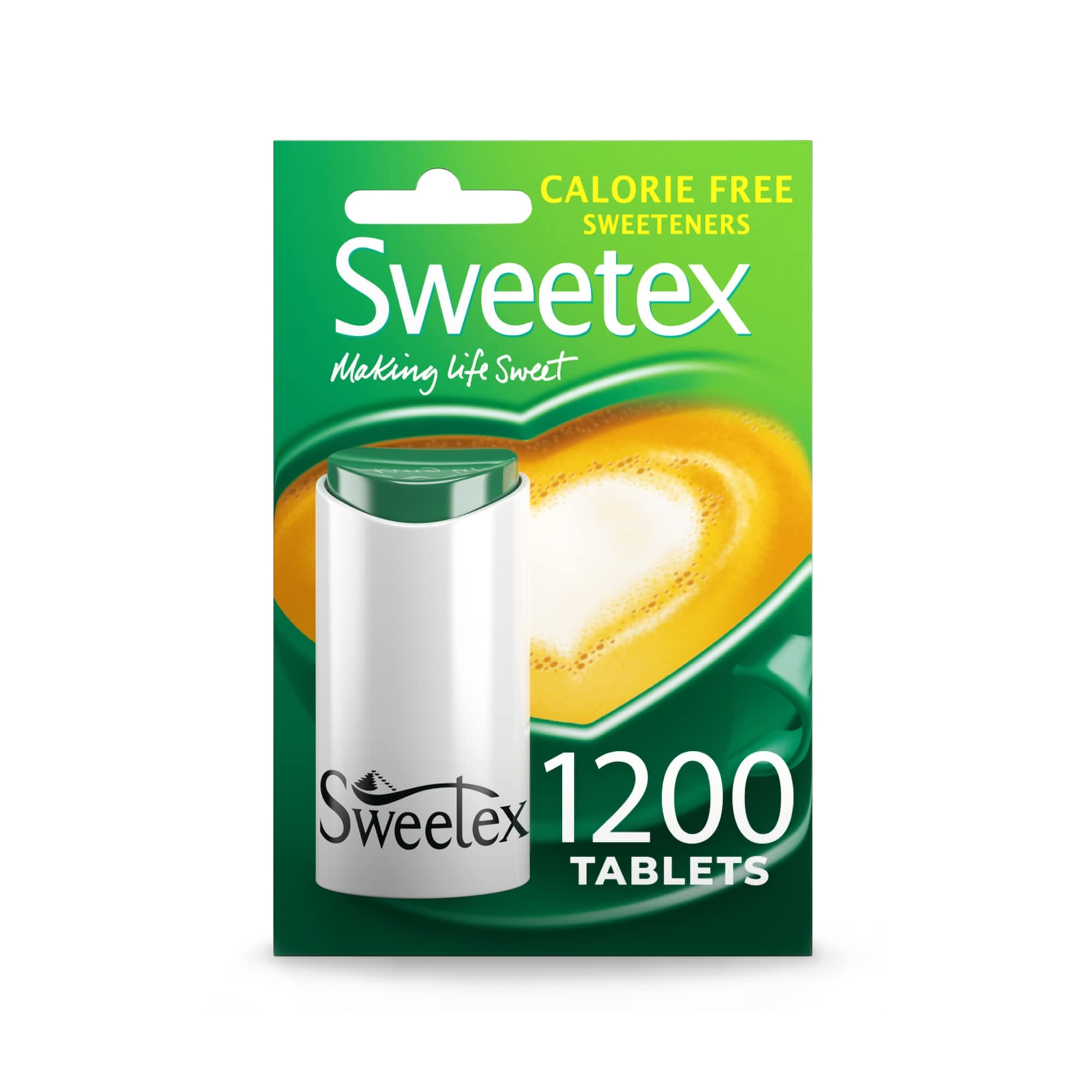 Zero Calorie Sweetener Tablets, 1200 Count, Sugar-Free Artificial Substitute, Ideal For Weight Control And Slimming, Perfect Baking Supplies
