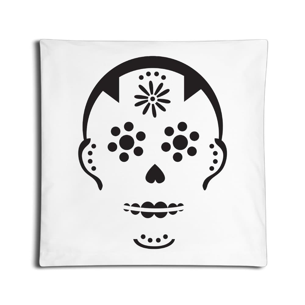 KF26 Decorative Template Sugar Skul Throw Pillow Covers One Side 4545 CMS Square