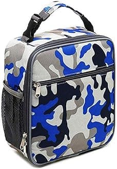 Lunch Box for Men - Reusable Lunch Bag Men Adult Women- Insulated Small LunchBox (Camouflage)
