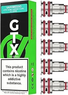 Vaporesso Target PM80 GTX Coils - 5 Pack [0.6ohm, Meshed]