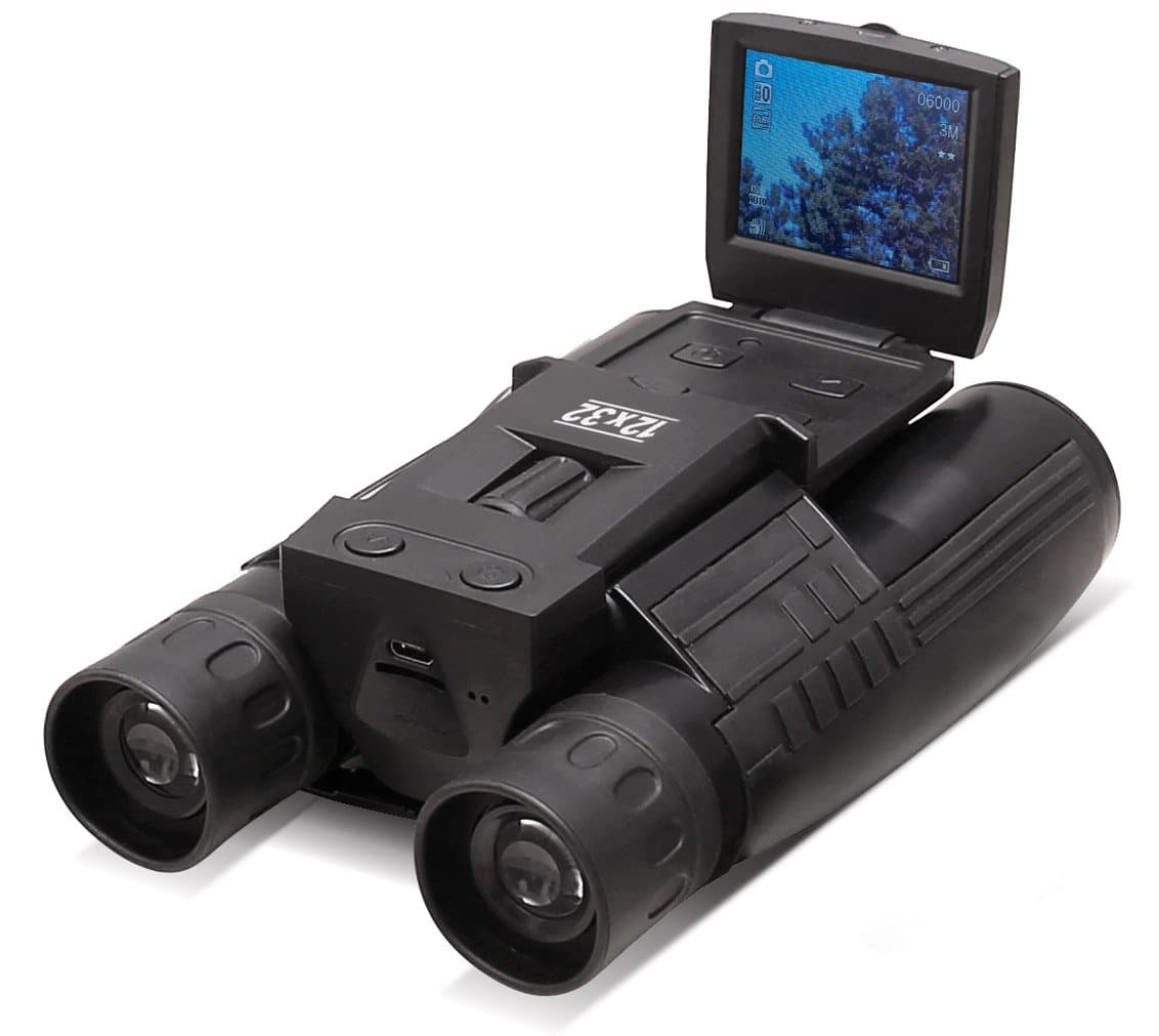 Amundson Opticam Tactical Binoculars, Black, Small