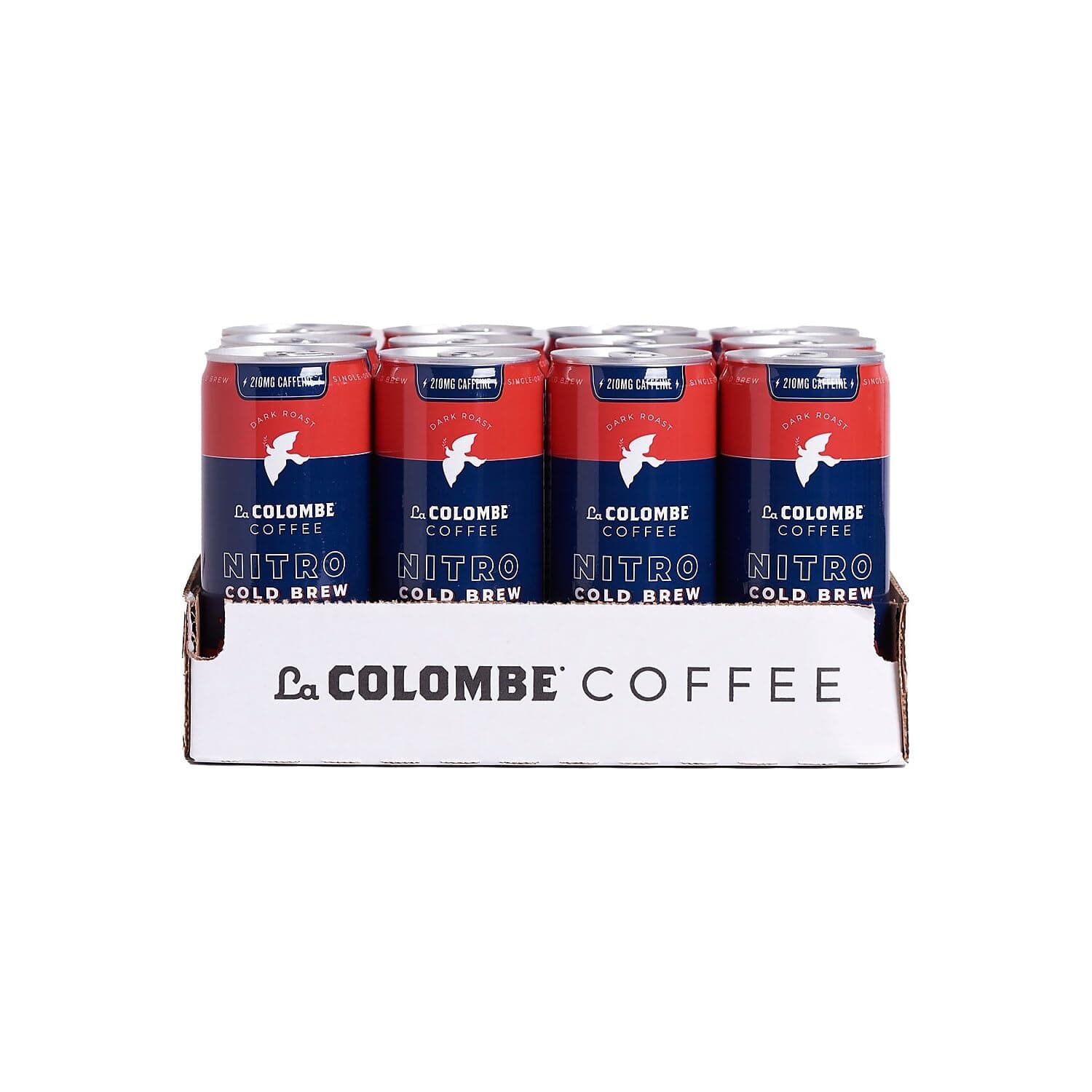 La Colombe Cold Brew Coffee - Nitro Extra Bold - 9 Fl Oz (Pack of 12), Dark Roast, Singe-Origin - Made With Real Ingredients - Grab and Go Coffee
