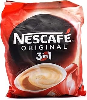 3 In 1 Original Soluble Coffee Beverage, 30 Sachets Bag Instant Coffee 525 G ground
