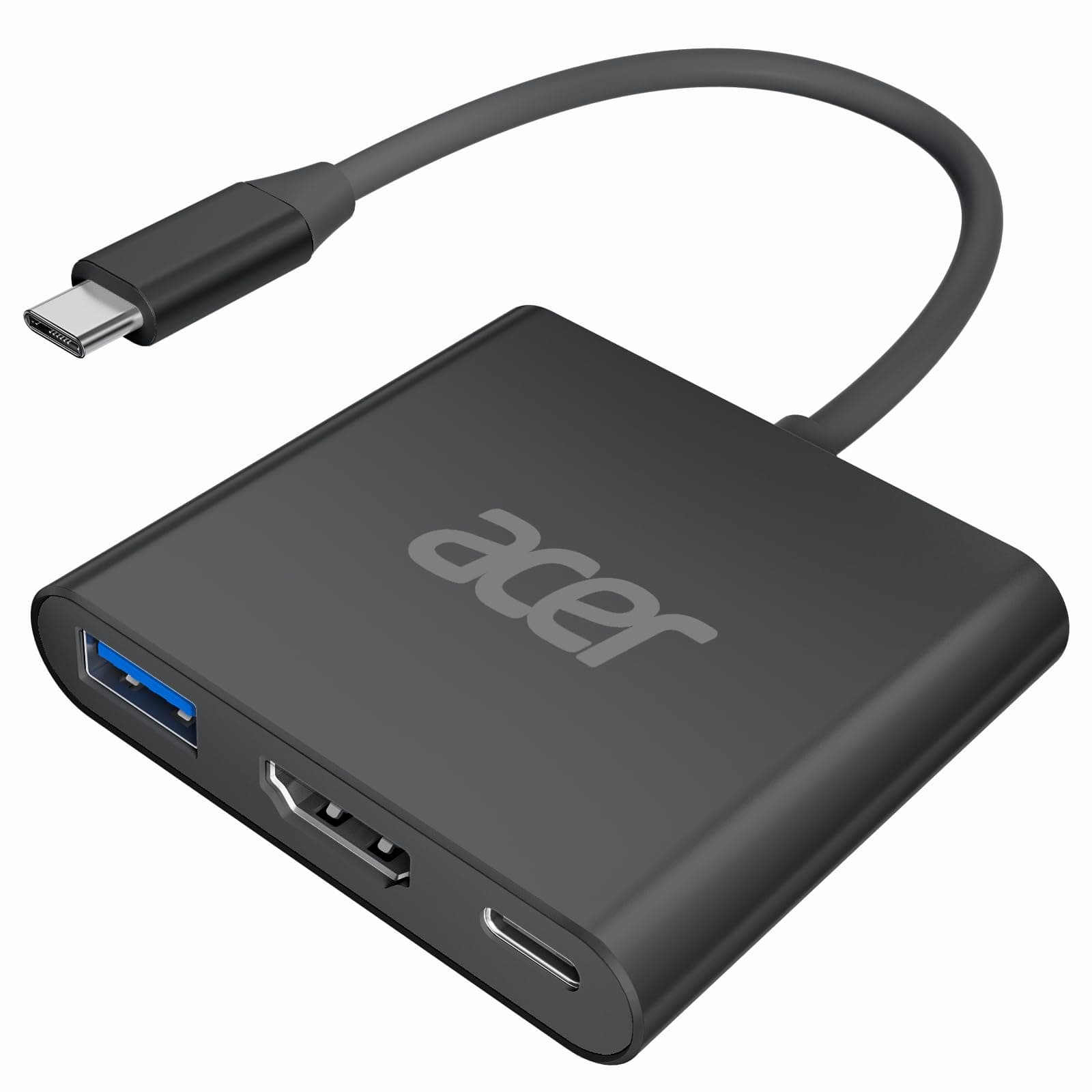 Multiport AV Adapter with 4K HDMI Output USB 3.0 Port & 100W PD Charging Port, USB C Hub Compatible for MacBook Pro/Air, iPad pro/air, iMac, Switch, Dell XPS, Steam Deck and more Type-C Devices