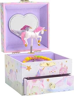 Musical Jewellery Box Unicorn