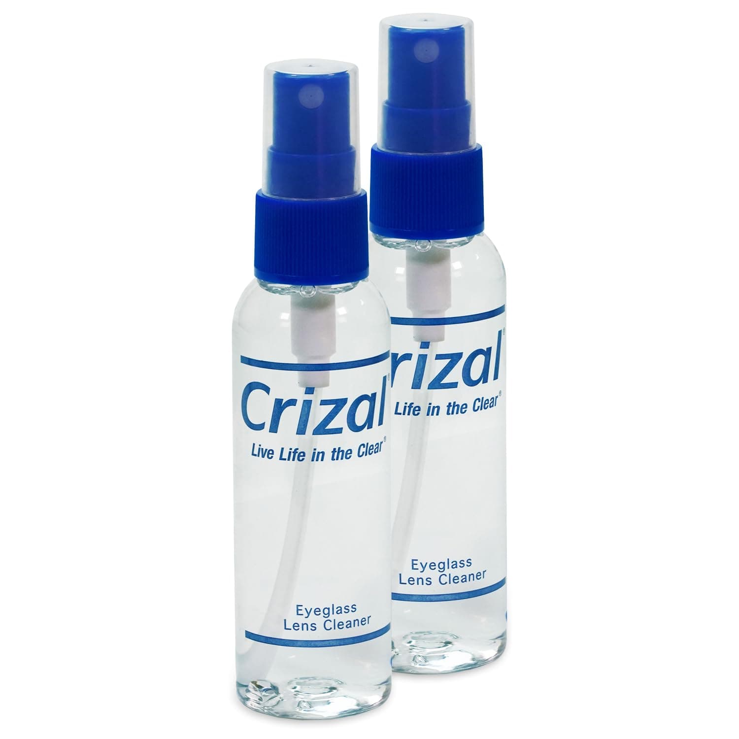 Crizal Eyeglass Lens Cleaning Solution – 2 Pack – Safe for AR-Coated Lenses – Designed & Tested by the AR Coating Experts