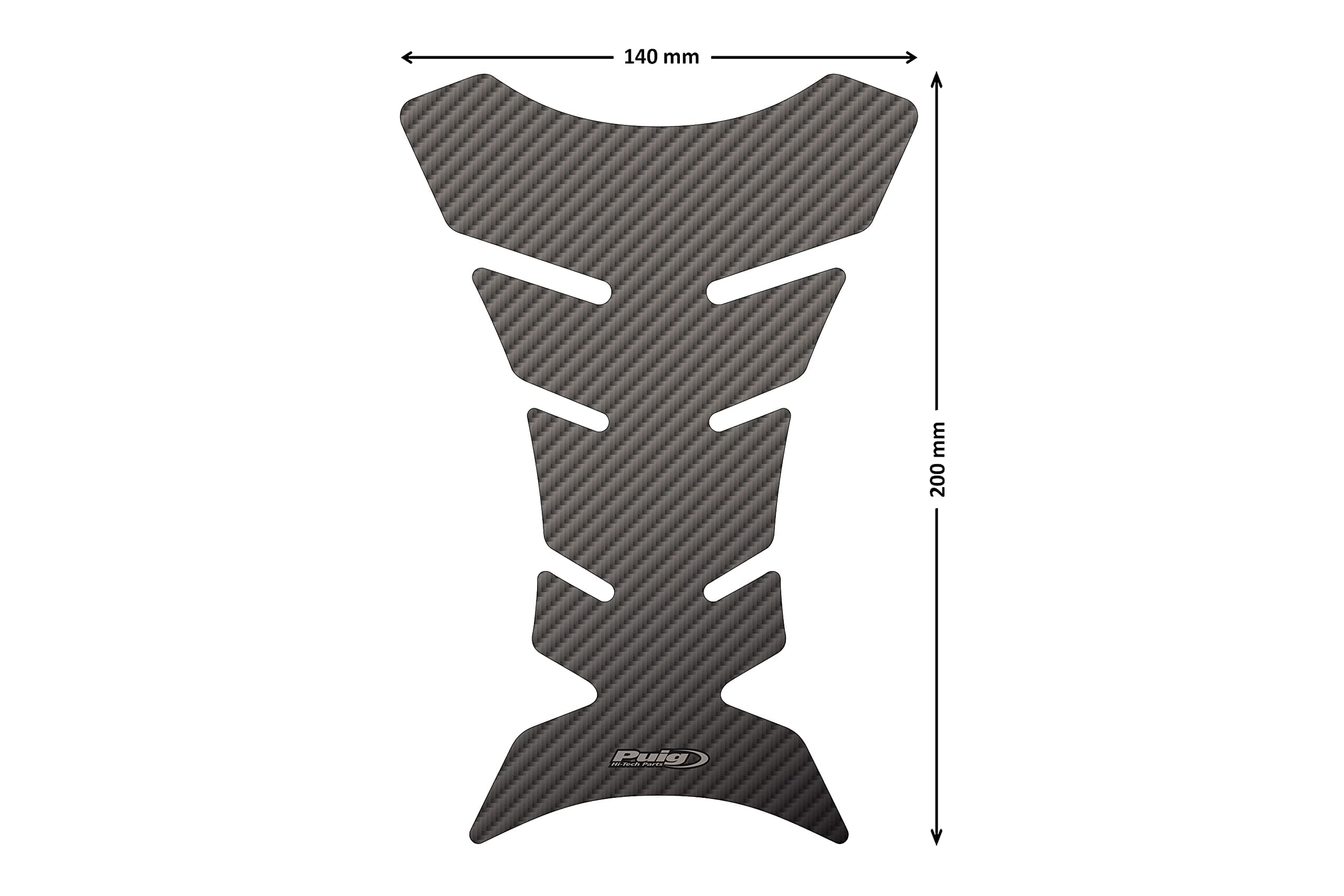 Puig 4051C Carbon Performance Tank Pad