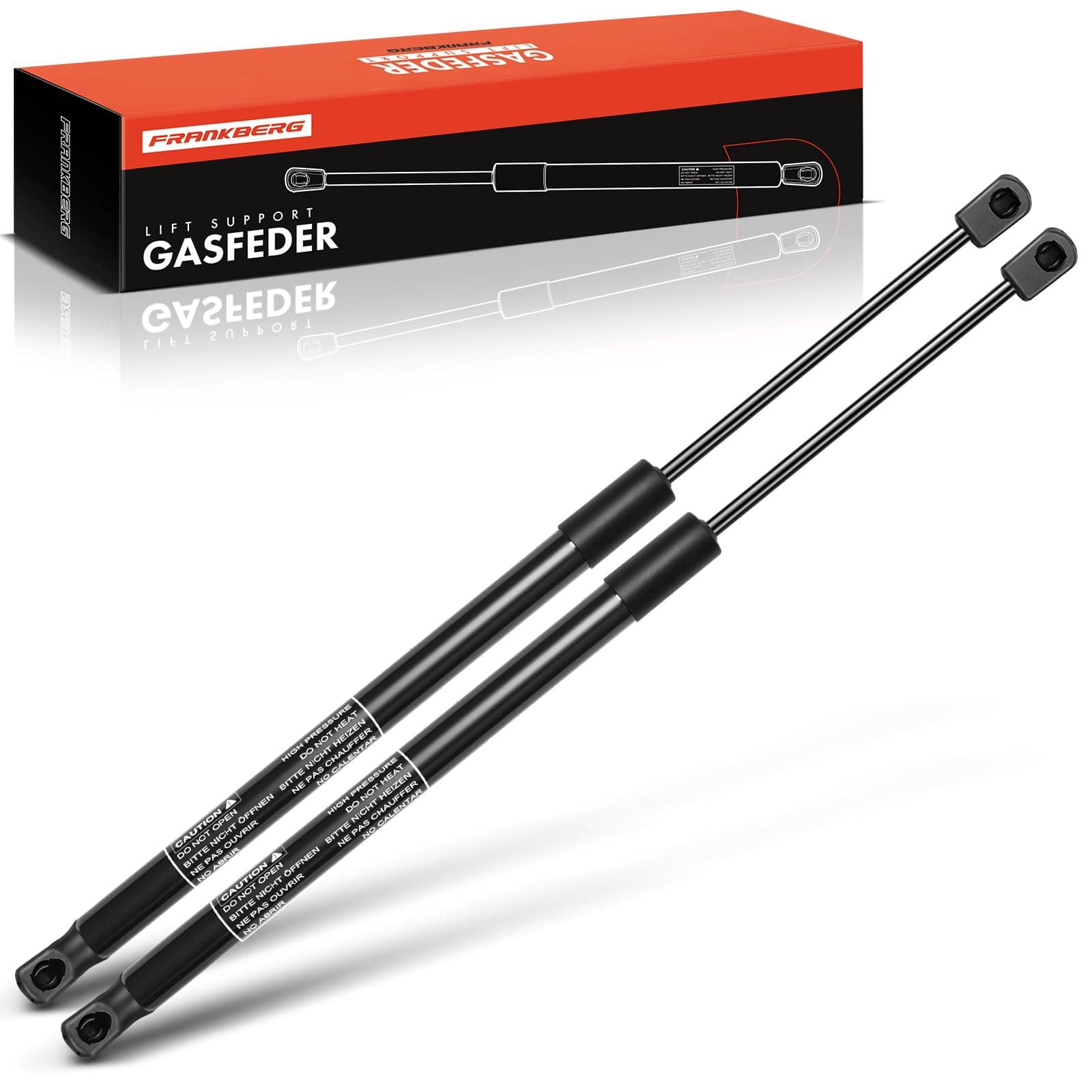 Frankberg 2x Gas Strut Tailgate Left and Right Compatible With M.i.n.i Countryman Cooper R60 All Enigne Estate 2010-2016 M.i.n.i Countryman R60 One All Enigne Estate 2010-2016 Replace# 51249801386