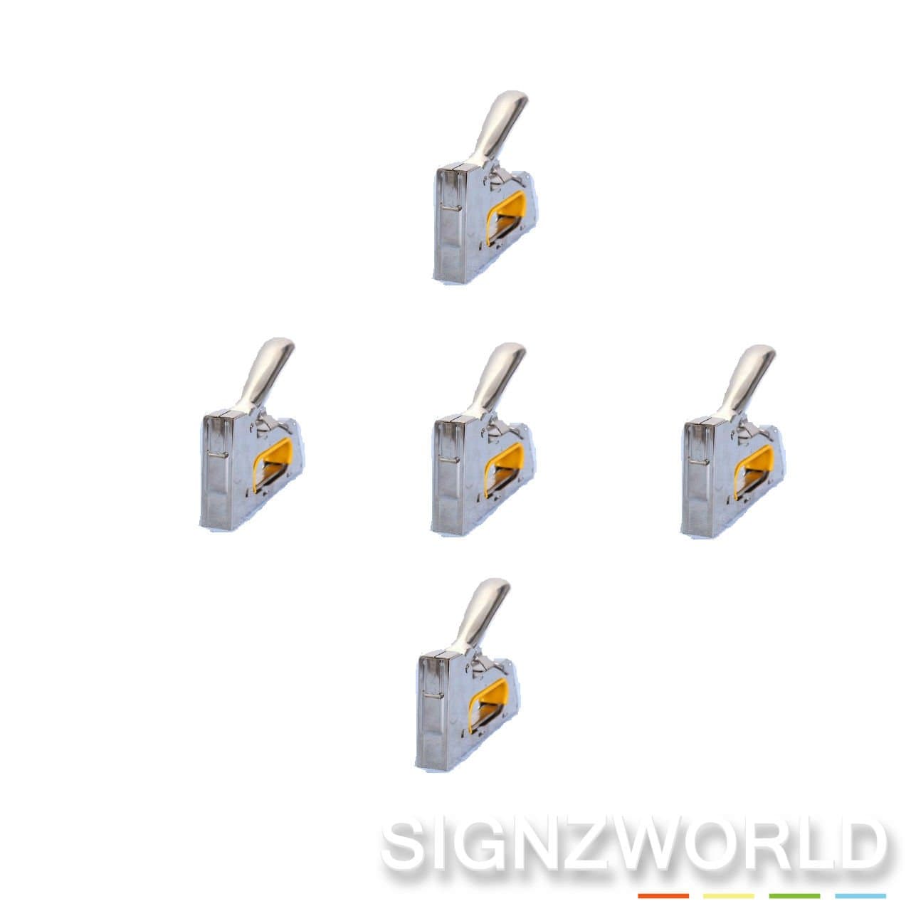 Canvas hand Staple Gun Tacker Hand Rapid 13/4-6-8mm Tacker Staple Gun … (5)