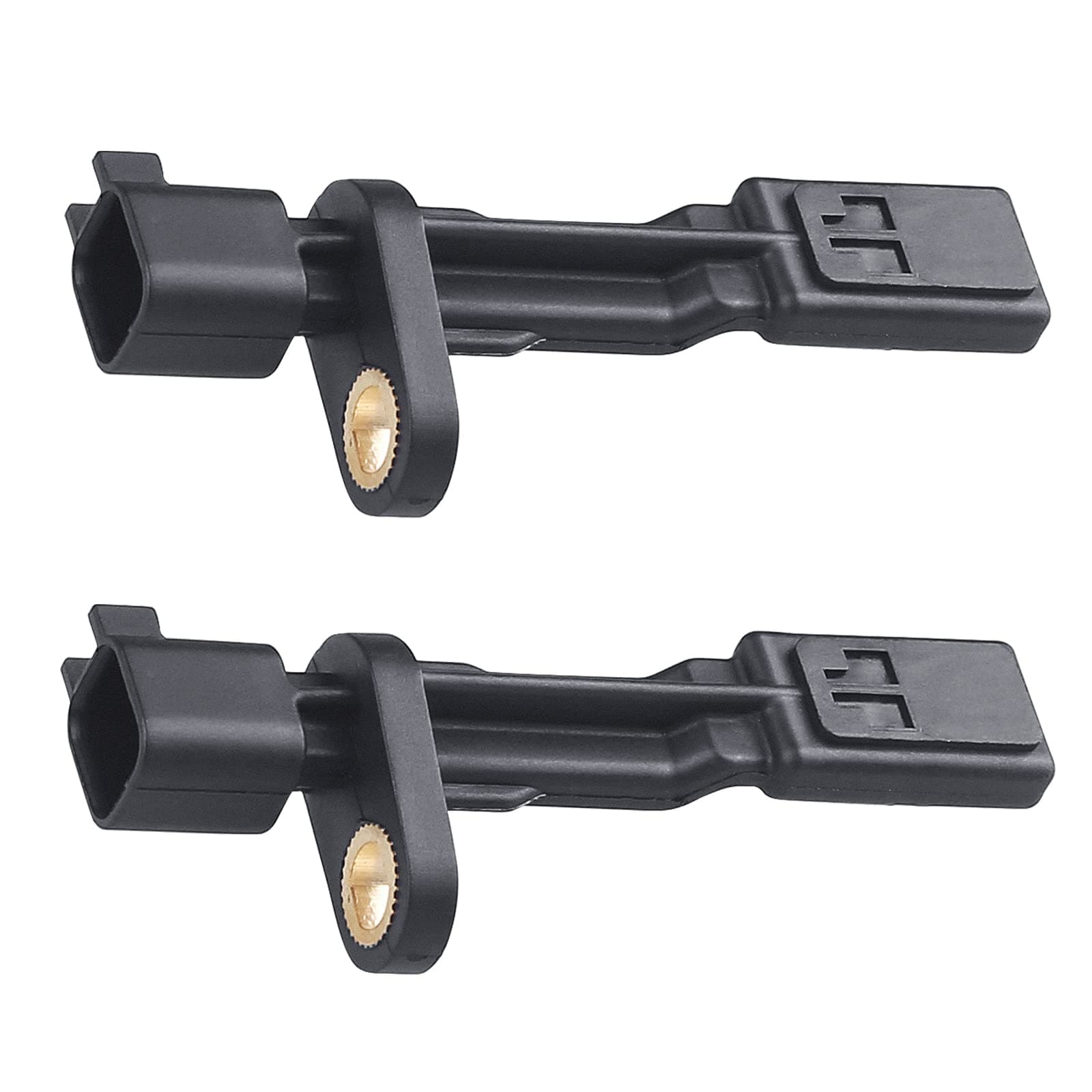 2 Pcs Rear ABS Wheel Speed Sensor Compatible with Jeep Wrangler Liberty 2008 2009 2010 2011 2012 2013 2014 2015, Dodge Nitro 2007 2008 2009 2010 2011, Replacement for 52125003AB, ALS1932
