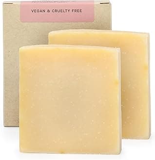 AUTHENTIC BATH & SOAPCold Processed -Argan Oil Soap Bar- Anti-Aging, Soft & Nourished Skin for Men & Women, Natural, Vegan, Cruelty Free, Handmade, no Sulfates or Parabens. (Pack of 2) 120 gr Each