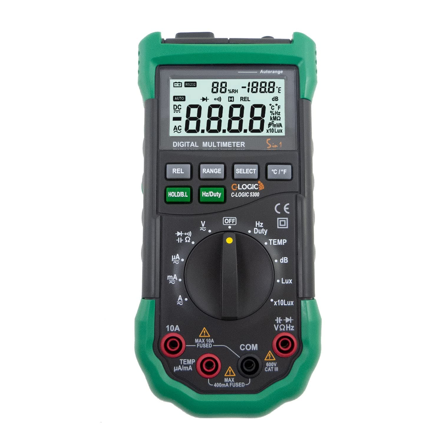 C-LOGIC 5300 Environment Digital Multimeter