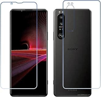 DVTECH� (Front and Back Matte Finish Front and TPU Back Unbreakable Screen protector for Sony Xperia 1 III (Not a Tempered glass)