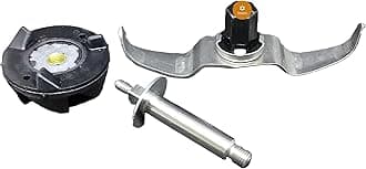 Mill Jar Blade Set with Coupler Models MX-AC555, MX-AC400,MX-AC350,MX-AC310,MX-AC300,MX-AC250,MX-AC220,MX-AC210. MX16E Series Medium & Big Jars..