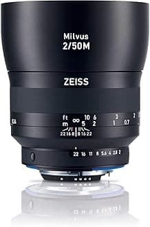 ZEISS Milvus ZF.2 2/50M Macro Camera Lens for Nikon F-Mount SLR/DSLR Cameras