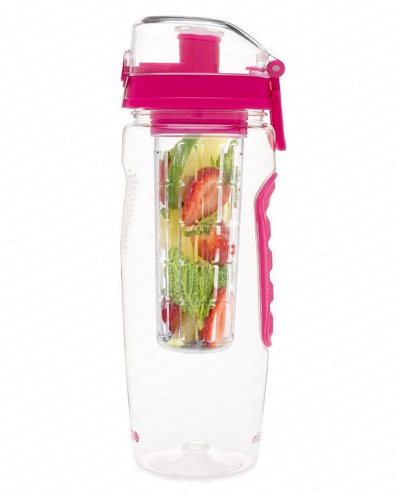 Fruit Infused Water Bottle - Large 32 Oz Options