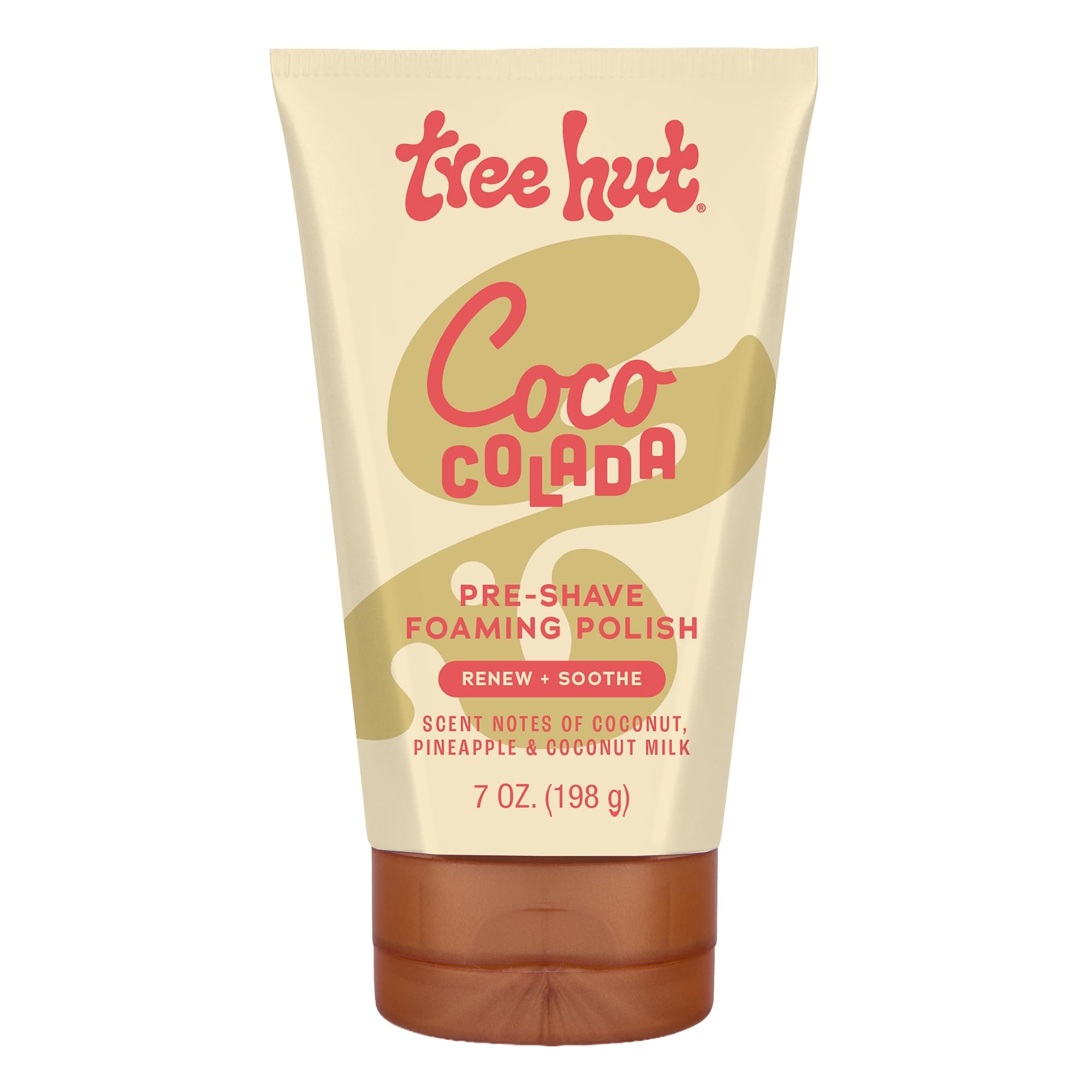 Coco Colada Shave Prep Polish, Gently Soothe & Prep Skin for an Even Closer Shave, Exfoliating Shave Essential,7 fl oz.
