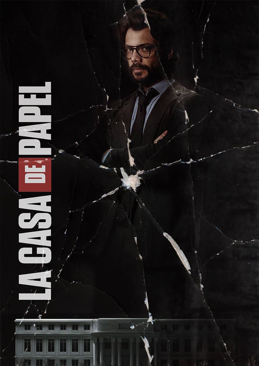 Instabuy Posters La Casa de Papel (E) Professor - format (42x30 cm)