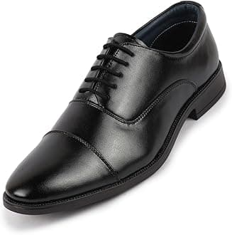 Men's Formal Office Work Lace-Up Derby Shoes