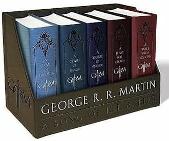 New George R. R. Martins a Game of Thrones Leather-Cloth Boxed Set (Song of Ice.. by TrustyTrade