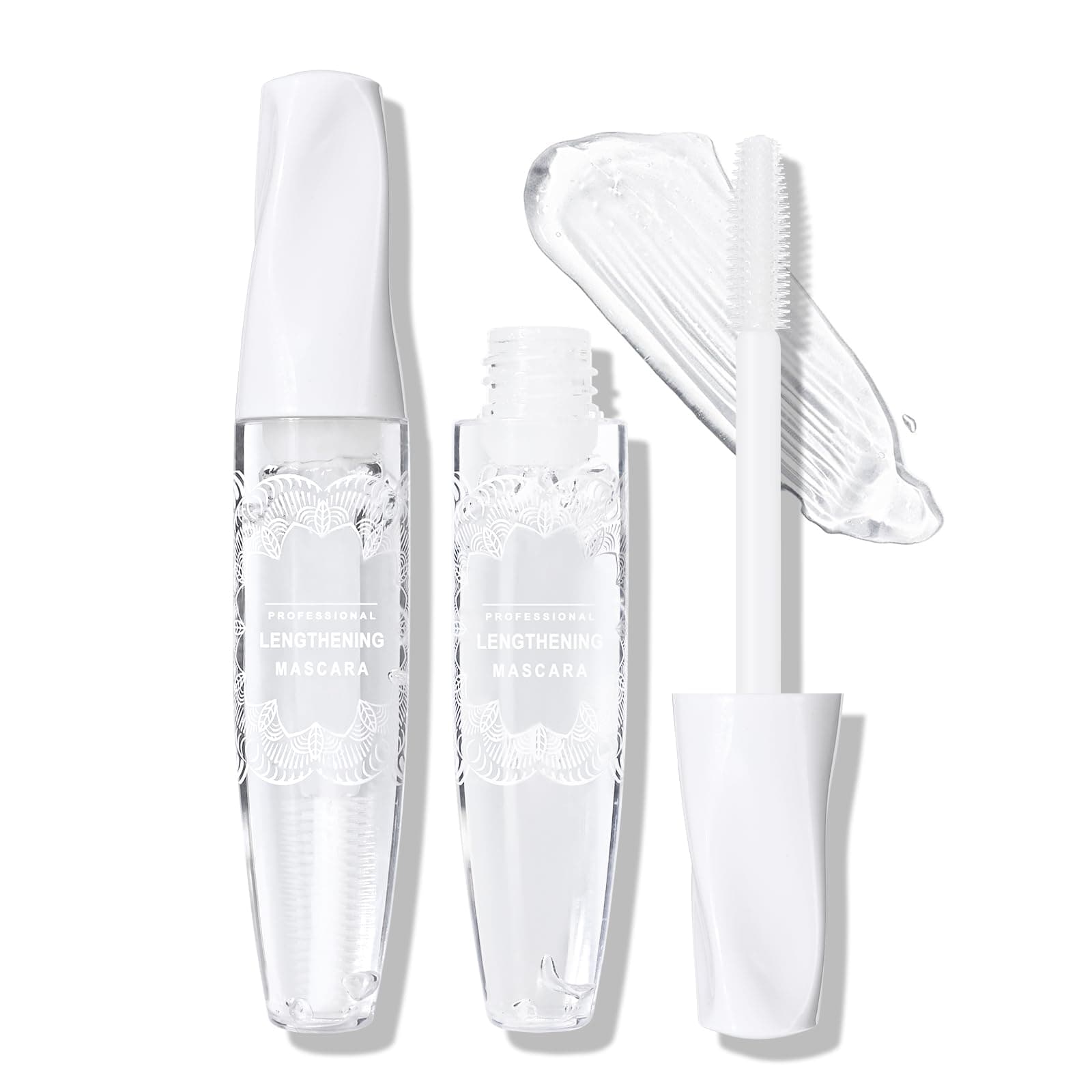 Clear Mascara Eyelash and Eyebrow Primer, Moisturizing, Thin & Light, Natural Eyelash Conditioner Primer - Vegan, Cruelty Free