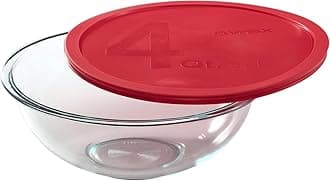 PyrexSmart Essentials 4-Quart Glass Mixing Bowl