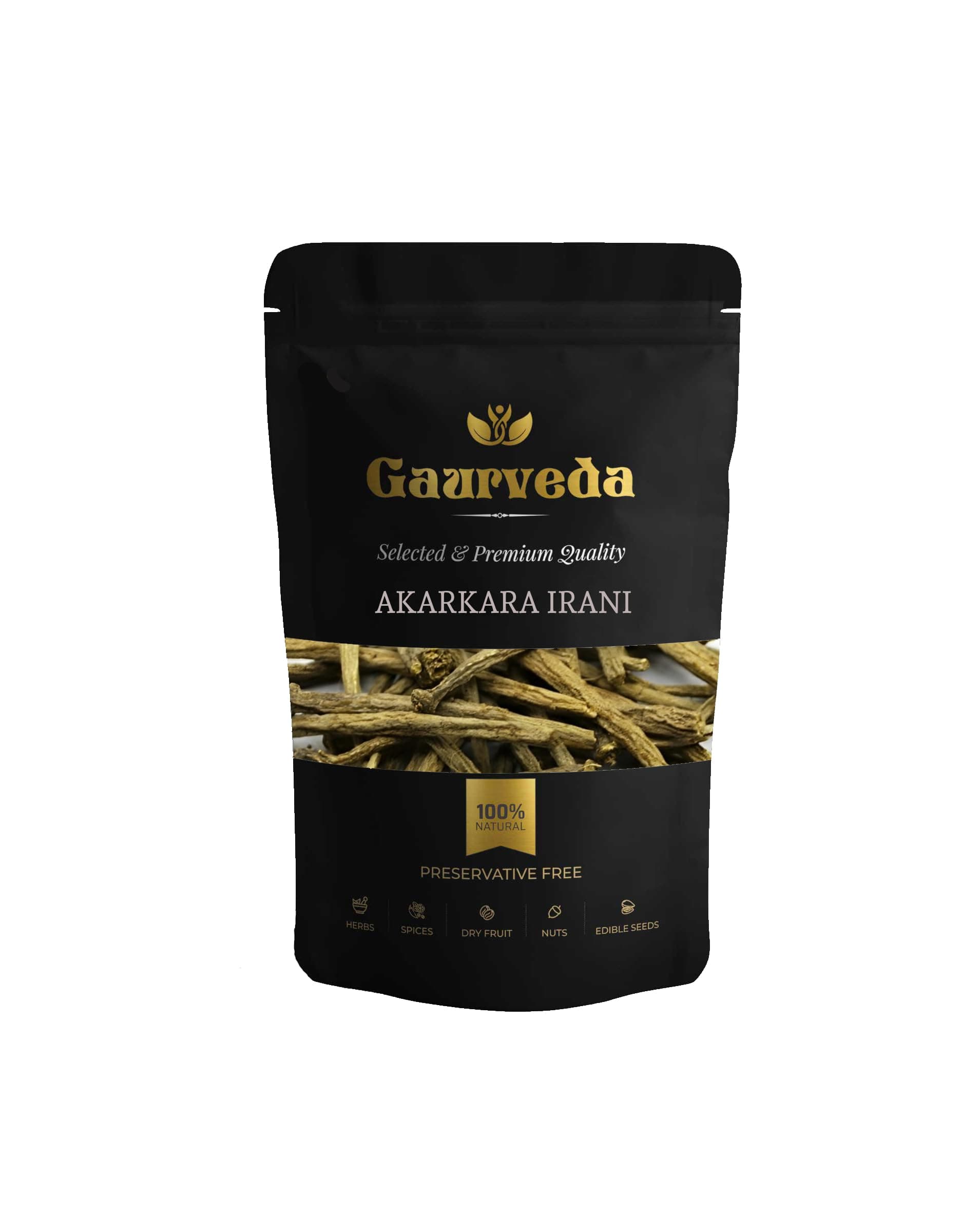 Akarkara Irani - Akarkara Asli - Anacyclus Pyrethrum - Pellitory Root - Selected Quality Raw Herb (25 Grams)