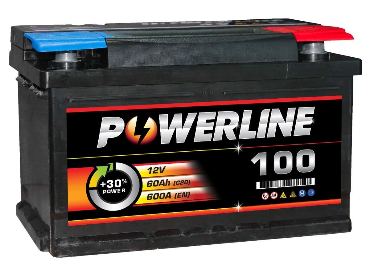 100 Powerline Car Battery 12V