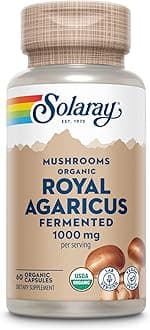 Fermented Royal Agaricus Mushroom 500 mg | 60 VegCaps