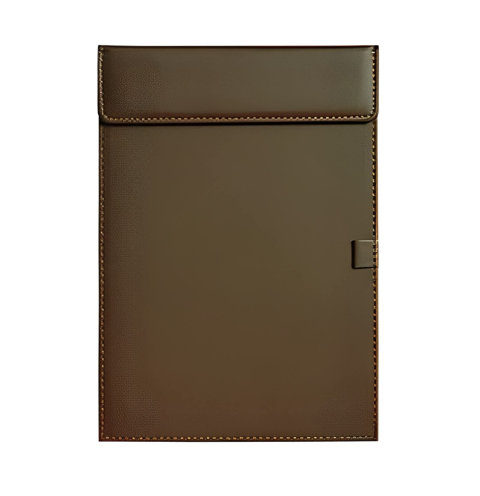 Oddpod™ A4 Soft Premium PU Leather Magnetic Clip Board & Document Holder for Business Meetings, Writing Pad, Pen Holder, Drawing Board, Conference Pad for Signatures & A4 Sheet - Letter Size (Brown)