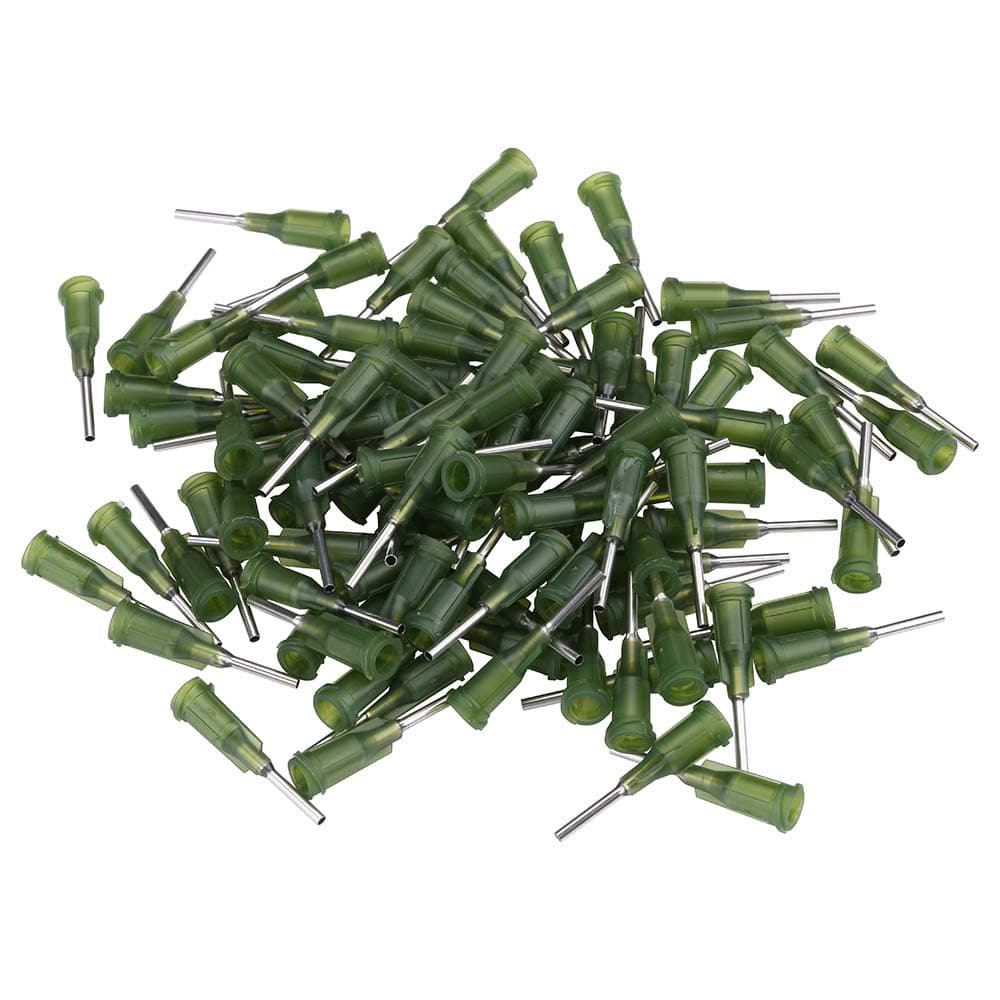 BCP 100pcs Metal Blunt Tip Dispensing Needle (14G)