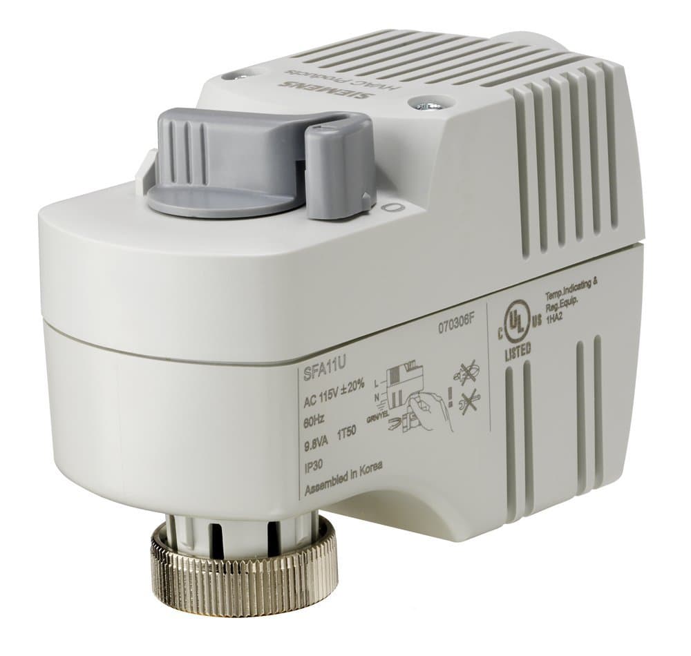 SFA71U Zone Valve Actuator.Nc,24V, On/Off,