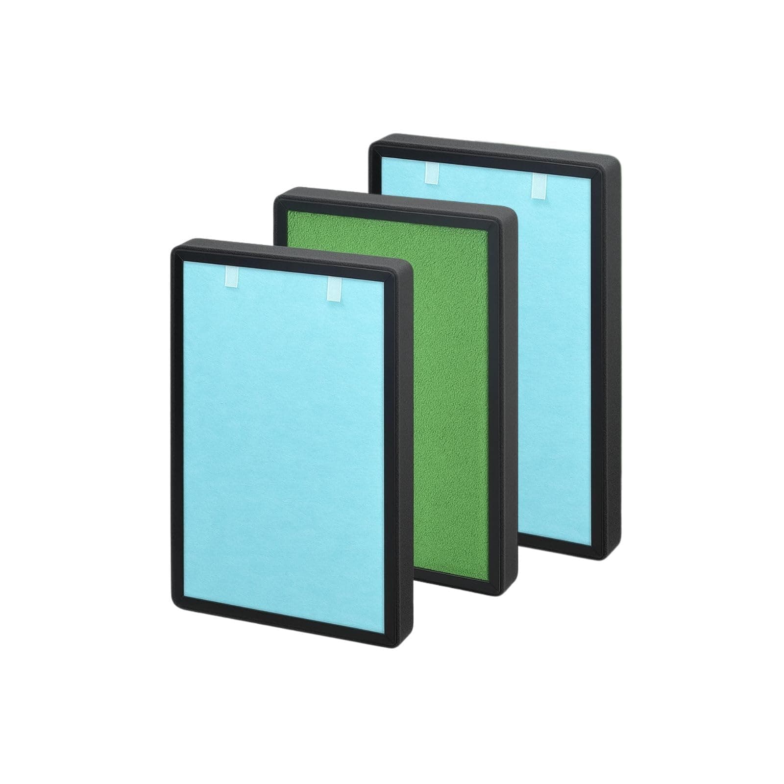 Nispira 4-in-1 Filter Replacement For Pro Breeze HEPA Air Purifier PB-P01 Part PB-P01F SECURA KJ188F-A077, 3 Pack