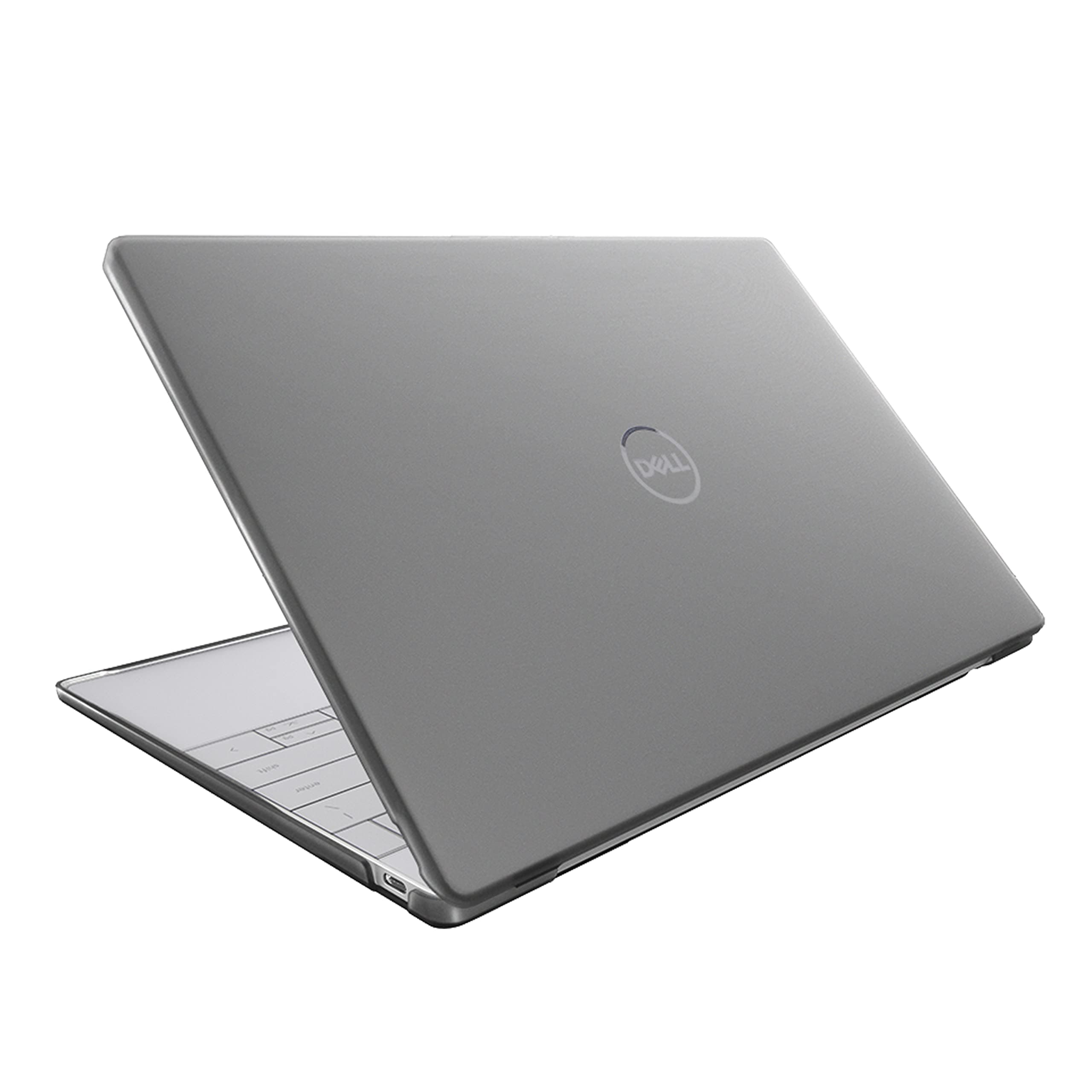 Gumdrop Protech Custom Case Dell XPS 13 Plus 9320 (Clamshell) - Sleek Lightweight Protection, Frosted Scratch-Proof, Ergonomical Rubberized Low Feet for School or Work