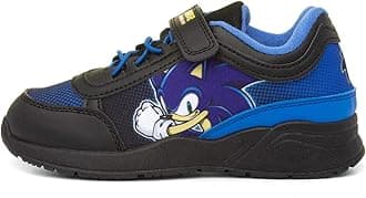 Sonic The Hedgehog Boys Trainers, Blue, Child Size 8-2