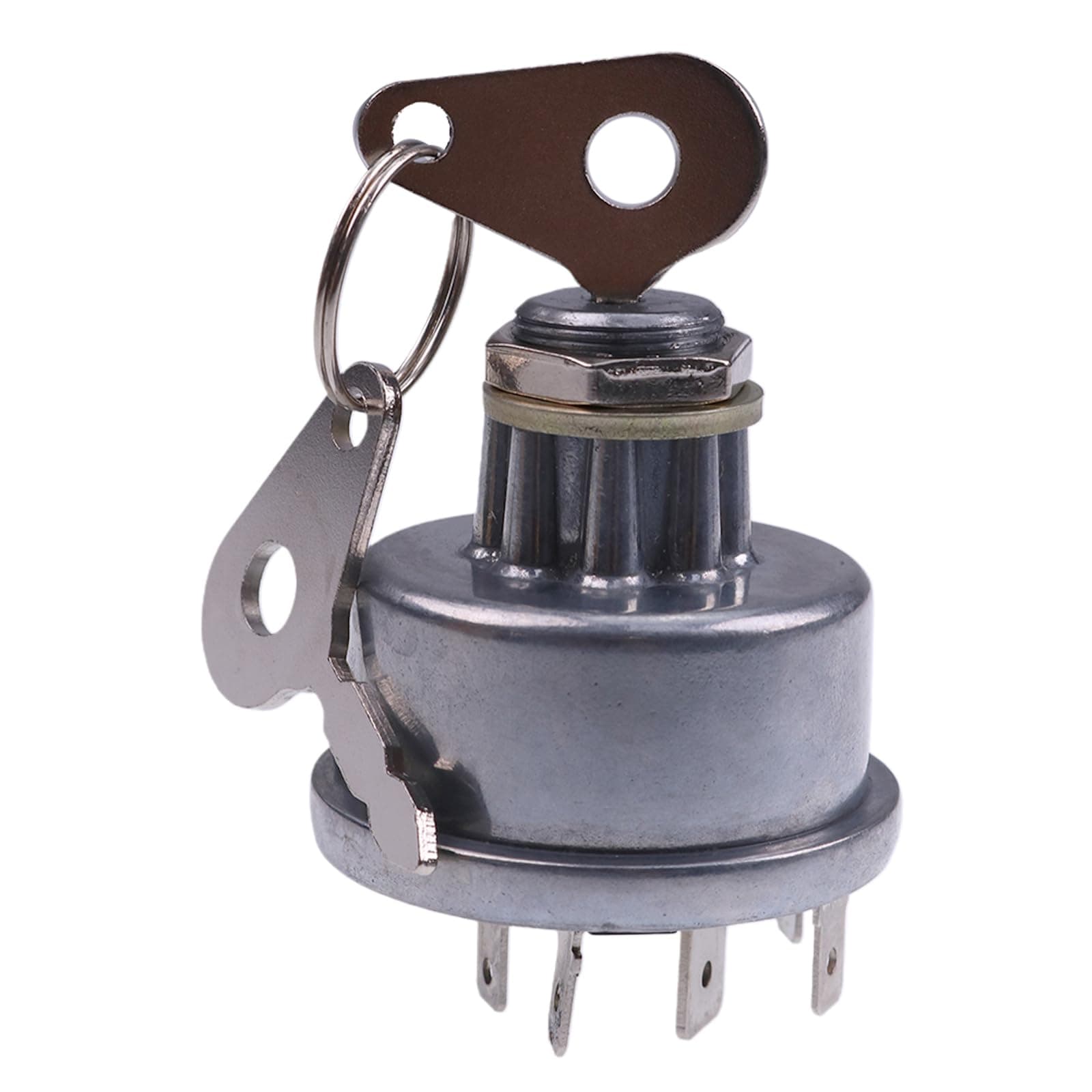 IEQFUE Ignition Key Switch E7NN11N501AB 65572 Compatible with Ford 2000 3000 4000 5000 2600 3600 4600 6600 6700 7600 Tractor