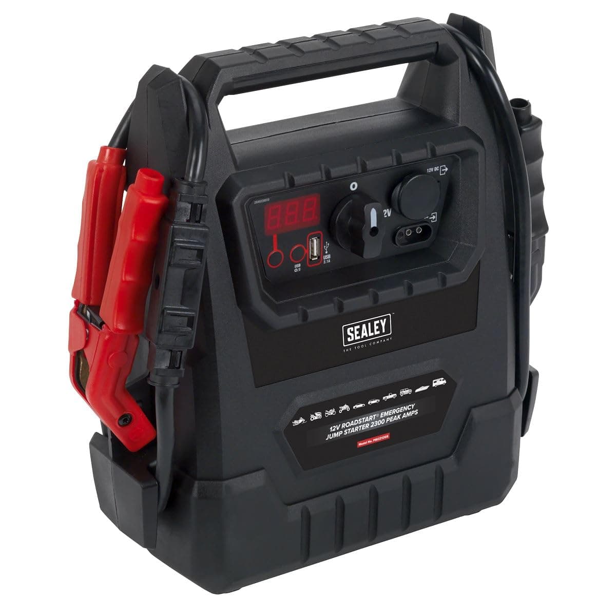 Sealey 2300A 12V RoadStart® Emergency Jump Starter - PBI2212GS