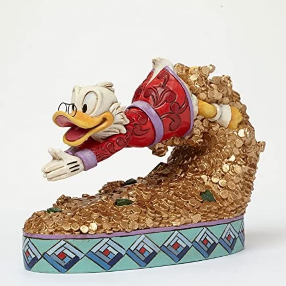 Traditions Treasure Dive - Scrooge McDuck Figurine