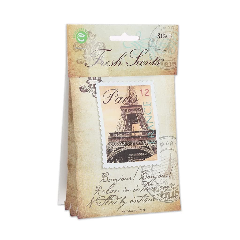 WILLOWBROOK Fresh Scents Sachet 3 Pack-Paris