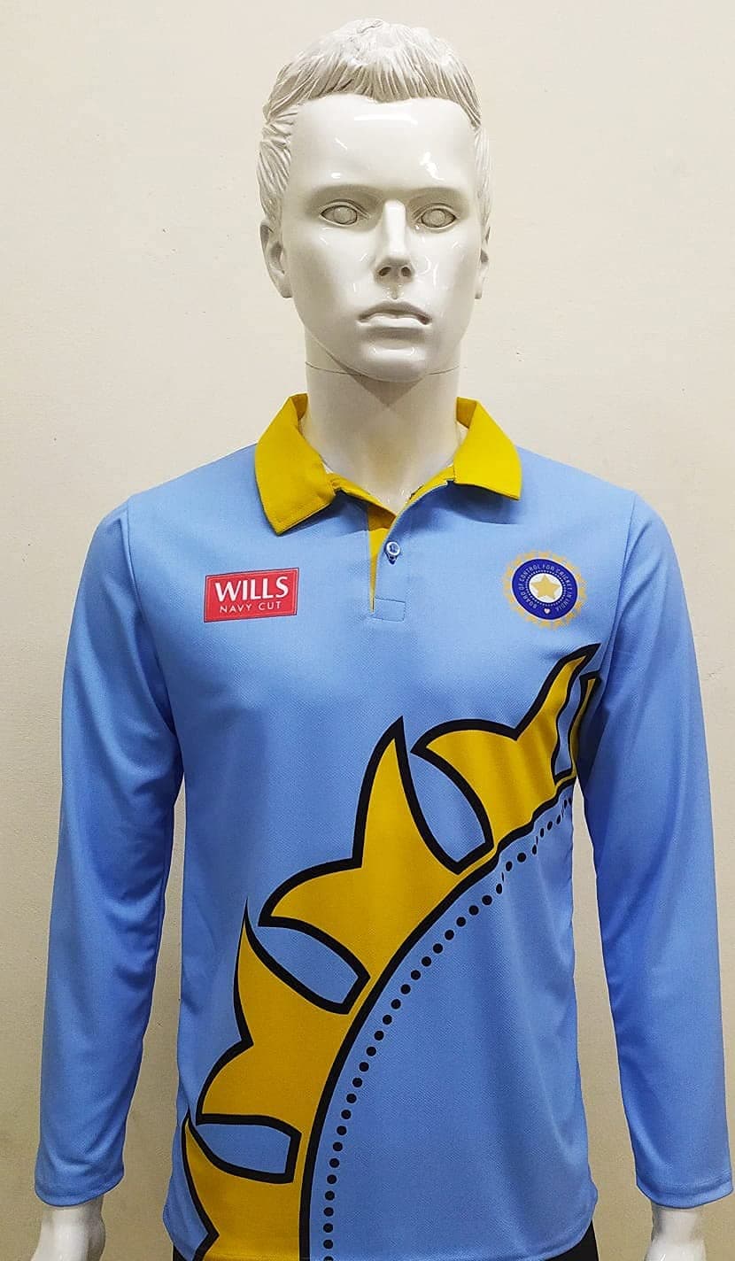 GENERIC India 1999 World Cup Jersey - Full Sleeves