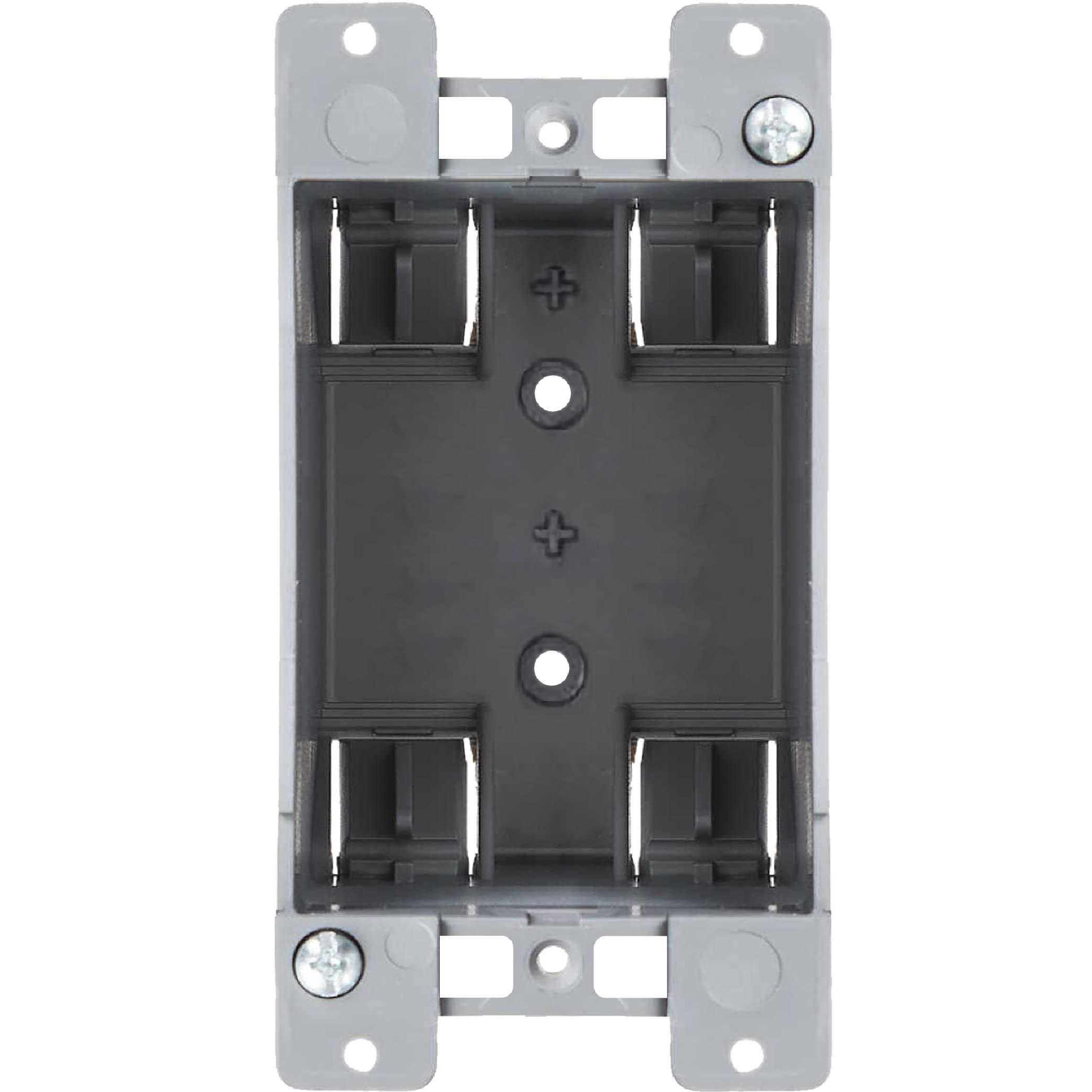 1-Gang PVC Old Work Electrical Outlet Box (1-Pack) | 14 cu. in. Plastic Junction Box for Switches, GFCI, or Duplex Receptacle Outlet | Electrical Box for Home Improvement